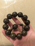 梵心閣金絲楠手串滿(mǎn)波紋陰沉木佛珠老綠料小葉楨楠沉香級烏木文玩送禮 滿(mǎn)水波20mm*13顆 曬單實(shí)拍圖