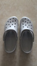 卡駱馳（crocs）經(jīng)典Clog檀健次同款洞洞鞋男女鞋涼鞋拖鞋涼拖 10001-1FT M9W11 曬單實(shí)拍圖
