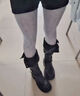 JIOESC打底褲女秋冬外穿新款防勾絲格雷韓系芭蕾風(fēng)百搭修身美腿連褲襪 淺灰色 【170D】 1雙 均碼 【150-172cm】【80-130斤】 曬單實(shí)拍圖