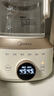 美的（Midea）全玻璃養生壺全自動(dòng)燒水壺母嬰恒溫電熱水壺花茶壺全包裹護底防碎1.5L MK-YS15B201 曬單實(shí)拍圖
