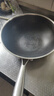 炊大皇 炒鍋 304不銹鋼炒菜鍋煎鍋 平底不粘炒鍋32cm 可立可視蓋不挑灶 曬單實拍圖