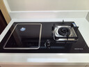 歡呼好太太【3500W+銅發(fā)熱盤(pán)】氣電兩用灶嵌入式家用電磁爐燃氣灶電火灶一氣一電二合一體電氣兩用雙灶煤氣灶 【左電右氣】2800W鋁發(fā)熱盤(pán)+聚能鋼火蓋 管道天然氣 曬單實(shí)拍圖