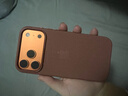 華強北適用于iphone17promax手機殼Air布紋17pro磁吸magsafe防摔 布紋【褐色】頂配磁吸+兼容掛繩孔 iPhone17promax 曬單實(shí)拍圖