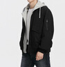 森馬（Semir）[商場(chǎng)同款]夾克男假兩件連帽外套2025秋季寬松上衣潮101525108131 曬單實(shí)拍圖