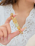中國黃金祥瑞貔貅黃水晶手鏈女和田玉手串女生生日禮物女友老婆結婚紀念 和田玉貔貅黃水晶手串 曬單實(shí)拍圖