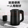 美的（Midea）燒水壺電熱水壺迷你便攜式燒水杯 旅行小容量0.6L 304不銹鋼開(kāi)水壺輕音煮水自動(dòng)斷電燒水壺06M102 曬單實(shí)拍圖