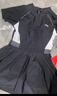 李寧（LI-NING）泳衣女連體裙式游泳衣遮肚顯瘦抗氯速干溫泉泳裝546 黑色 XXL  曬單實(shí)拍圖