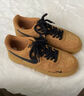 耐克（NIKE）球鞋定制 Air Force 1Low黑棕小麥空軍一號雙鉤經(jīng)典板鞋 黑棕小麥 39 支持鑒定假一賠十 曬單實(shí)拍圖