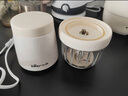 小熊（Bear）嬰兒輔食機 小型多功能打泥攪拌機寶寶料理機 蒜蓉機 家用迷你絞餡碎肉機 QSJ-T02W8 曬單實(shí)拍圖