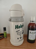 HALEIWA HAPPY MARKET保溫杯直飲不銹鋼寶寶兒童水杯幼兒園大容量吸管杯小學(xué) 購物熊一杯三蓋600ml 曬單實(shí)拍圖