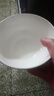 高顏值家用銀杏時光米飯碗大面碗陶瓷餐具家用新骨瓷陶瓷碗 銀杏時光 5.5英寸1個婉 曬單實拍圖