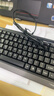 雙飛燕（A4TECH）FK11 飛時(shí)代有線(xiàn)小鍵盤(pán) 薄膜辦公打字用鍵盤(pán)筆記本外接臺(tái)式電腦 86鍵便攜USB接口 遂空灰 曬單實(shí)拍圖