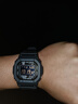 卡西歐（CASIO）G-SHOCK系列經(jīng)典小方塊街頭時(shí)尚運動(dòng)防水防震方形手表男送禮推薦 小黑圈GW-M5610U-1B太陽(yáng)能+電波 曬單實(shí)拍圖