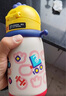 babycare兒童保溫杯嬰兒寶寶吸管水杯霸王龍不銹鋼保溫杯300ml-新舊款混發(fā) 曬單實(shí)拍圖