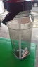運(yùn)動水杯子大容量裝水壺塑料冷水涼水壺水瓶涼水杯壺健身便攜防燙 黑色【加厚耐熱防摔】 2.0L 大容量暢飲 曬單實(shí)拍圖