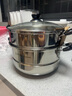 蘇泊爾（SUPOR） 蒸鍋304不銹鋼雙層復底湯鍋二層蒸籠大容量玻璃蓋電磁爐燃氣通用 蒸鍋 EZ26BS05 26cm 曬單實(shí)拍圖