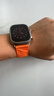 LAZYODD適用iwatch11尼龍編織表帶蘋(píng)果手表9/8/7/6/5/4/SE代新款表帶S10針織透氣運動(dòng)表帶ultra表帶愛(ài)馬仕 橙色 En Mer 表帶 44/45/49MM 曬單實(shí)拍圖