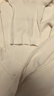 優(yōu)衣庫女裝精紡美利奴羊毛羅紋兩翻領(lǐng)針織衫/長(cháng)袖毛衣新款478337 01 乳白色 M /160/84A 曬單實(shí)拍圖