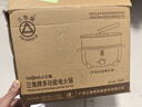 三角牌電火鍋電煮鍋家用多功能鍋宿舍用鍋蒸煮炒鍋小電鍋一體1-2-3-4-6人上蒸下煮可炒菜泡面鍋電熱鍋 5L 【27CM鍋口丨送304蒸籠】 曬單實(shí)拍圖