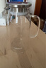 Glasslock涼水壺高硼硅玻璃茶水分離耐高溫冷水壺泡茶壺家用玻璃果汁杯1.1L 曬單實(shí)拍圖