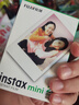 FUJIFILM instax立拍立得相機 3英寸相紙膠片膠卷 3寸雙包+相冊+冰箱貼+收納盒【20張白邊】 官方標配 曬單實拍圖