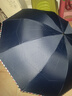 天堂 加大雨傘三折 晴雨兩用商務(wù)傘10骨大雨傘男女 藏青 曬單實(shí)拍圖
