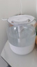 YOUMAKER【金榜推薦】加濕器臥室嬰兒家用上加水5L大容量便攜式小型宿舍臥室辦公室客廳床頭空氣凈化噴霧 白色【5L大容量丨雙孔大噴霧丨安全防干燒】 曬單實拍圖