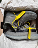 阿迪達(dá)斯YEEZY350INFANTS綠沼澤椰子兒童嬰童鞋HQ2063 UK8.5K26 曬單實(shí)拍圖