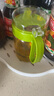 茶花（CHAHUA）廚房玻璃油壺調(diào)味罐油罐醋瓶醬油瓶帶防塵蓋防漏油瓶 草綠色  450ML 曬單實拍圖