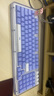 羅技（Logitech）ALTO KEYS K98M 琥珀系列 AI客制化無線機(jī)械鍵盤 熱插拔大理石軸 藍(lán)紫色 曬單實(shí)拍圖