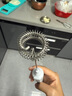 無線電動(dòng)打奶泡器 迷你咖啡奶泡機(jī)家用牛奶打泡器手持?jǐn)嚢璐虻捌?旗艦珍珠白【三檔調(diào)速+快速打發(fā)】頂配續(xù)航 曬單實(shí)拍圖