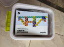 彌鹿（MiDeer）雪花片立體拼插大號積木六一兒童節禮物兒童DIY玩具禮盒3-5-6歲 【大號禮盒裝】透彩雪花片-500片 曬單實(shí)拍圖
