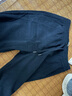 森馬（Semir）休閑褲男肌理感燈芯絨長(cháng)褲冬拼接抽繩束腳褲錐形101724127111  曬單實(shí)拍圖