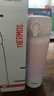 膳魔師（THERMOS）保溫杯316鋼500ml男女士水杯學(xué)生生日禮物JNL-500S漸變初桃粉 曬單實(shí)拍圖