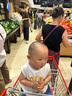 蓋璞男女幼童2025夏季新款印花logo開(kāi)肩扣純棉背心兒童裝767333 白色 110 cm(4-5歲)亞洲尺碼 曬單實(shí)拍圖
