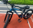 九號（Ninebot）兒童自行車(chē)4-8歲單車(chē)鋁合金山地學(xué)生藍色18寸適合身高115-145cm 曬單實(shí)拍圖