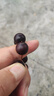 穆百年印度小葉紫檀手串老料多星高油高密佛珠男女款單圈手鏈 約15mm 曬單實(shí)拍圖