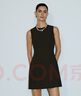 UR2025夏季新款女裝簡(jiǎn)約通勤氣質(zhì)收腰無(wú)袖連衣裙UWG750106 黑色 M 曬單實(shí)拍圖