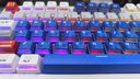 雷柏（Rapoo）V700DIY-98無線機(jī)械鍵盤有線藍(lán)牙三模gasket客制化7層填充消音全鍵熱插拔電競(jìng)游戲辦公電腦鍵盤 曬單實(shí)拍圖