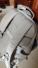 幾乎熊初中生書(shū)包男輕便大容量雙肩包女減負護脊高中小學(xué)生電腦旅行背包 白沙灰（三年級以上-初高中生） 曬單實(shí)拍圖