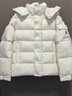 Moncler盟可睞Moncler Maya 70女士連帽短款羽絨夾克外套- 白色 XS (0) 曬單實(shí)拍圖