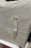 登比布藝收納箱衣服棉被整理箱玩具衣物儲物箱百納箱 煙灰色66L2只裝 曬單實(shí)拍圖