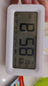 得力（deli）充電款電子智能鬧鐘背光大鬧鈴家用學(xué)生多功能溫濕度計大屏床頭鐘 開(kāi)學(xué)升學(xué)季必備 白 LE103A 曬單實(shí)拍圖