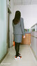 造夢(mèng)伊人西裝女職業(yè)女裝套裝西服工作服正裝修身顯瘦通勤OL商務(wù)面試套裝 灰色西裝+褲子+裙子+襯衫 L 曬單實(shí)拍圖