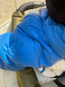 迷你巴拉兒童連體羽絨服男女童厚款保暖連帽防風(fēng)保暖羽絨外套【防水透濕】 藍莓栗子80102 -輕暖【云羽絨】 100 -充絨量72.8g 曬單實拍圖