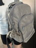 Kipling【開(kāi)學(xué)季】25秋冬新款輕便學(xué)生書(shū)包大容量雙肩包首爾包|SEOUL S-巖石灰 曬單實(shí)拍圖