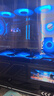 瓦爾基里（VALKYRIE）VK03-M BLACK 黑色 M-ATX 游戲電腦臺式機箱 支持360水冷 6.2吋觸摸屏 曲面玻璃270°海景房 曬單實(shí)拍圖