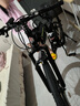 永久兒童折疊山地車(chē)自行車(chē)男款女式初中生青少年單車(chē)黑色26寸24速 曬單實(shí)拍圖