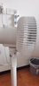 京東京造 3D搖頭空氣循環(huán)扇 家用落地電風(fēng)扇 輕音大風(fēng)力 廣角送風(fēng) 高度可調 節能省電 呼呼 曬單實(shí)拍圖