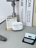 聯(lián)想（Lenovo）【IMAX空間音效】藍(lán)牙耳機(jī)入耳式藍(lán)牙6.0真無(wú)線環(huán)繞音效通話清晰游戲音樂(lè)雙模式低延遲適用于蘋(píng)果 皓月白【全新藍(lán)牙6.0+皮革時(shí)尚外觀】 游戲音樂(lè)雙模式-ENC通話降噪 曬單實(shí)拍圖